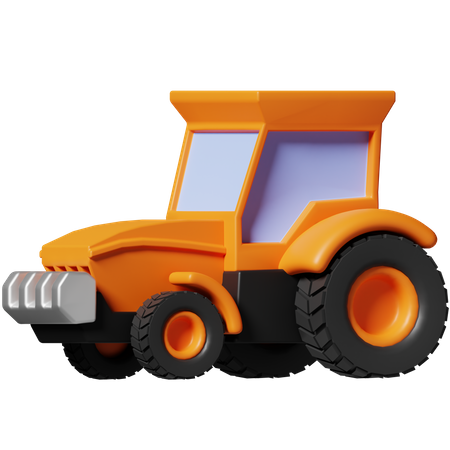 Traktor  3D Icon