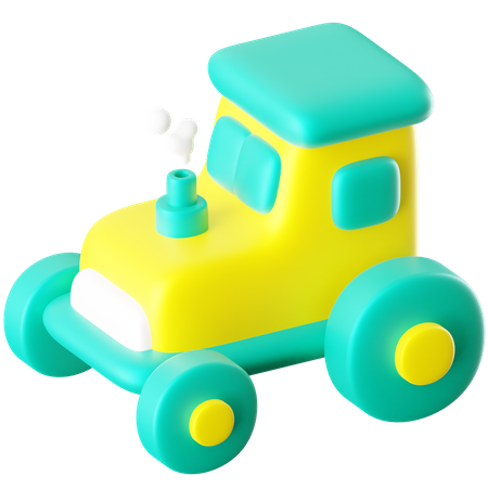 Traktor  3D Icon