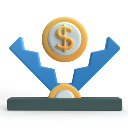 Trampa de dinero  3D Icon