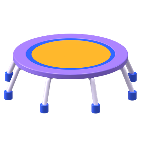 Trampolim  3D Icon