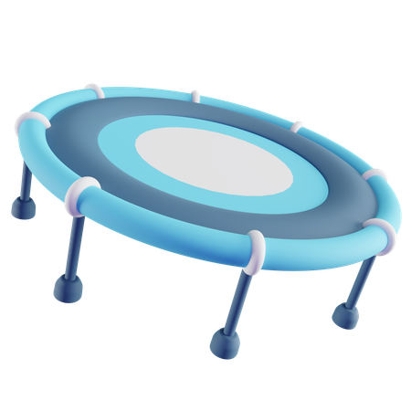 Trampolín  3D Icon