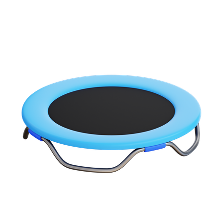 Trampolín  3D Icon