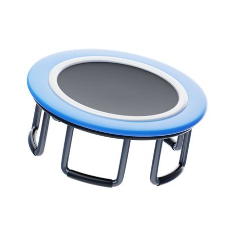 Trampolín  3D Icon