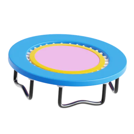 Trampolín  3D Icon