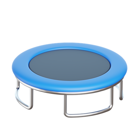 Trampolín  3D Icon