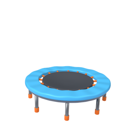 Trampolín  3D Icon