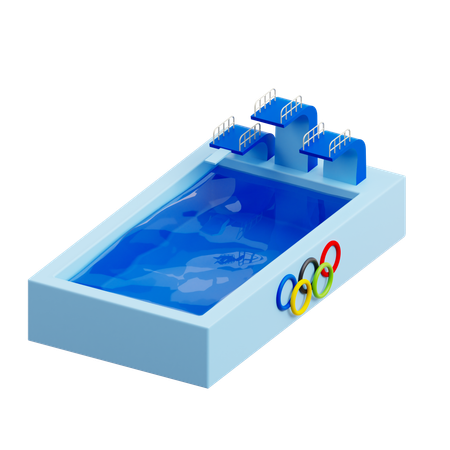 Trampolín  3D Icon