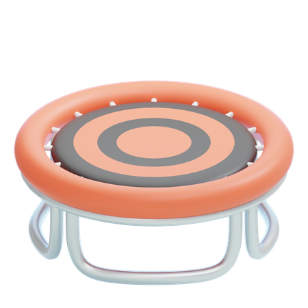 Trampolín  3D Icon