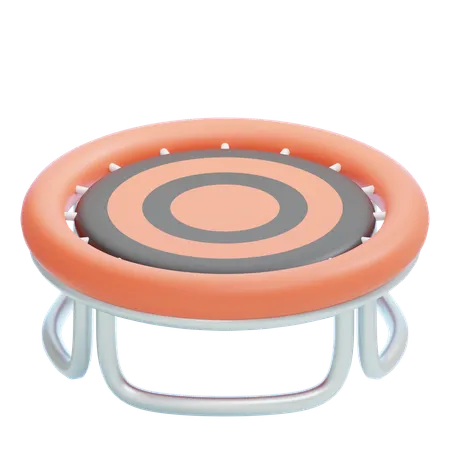 Trampolín  3D Icon