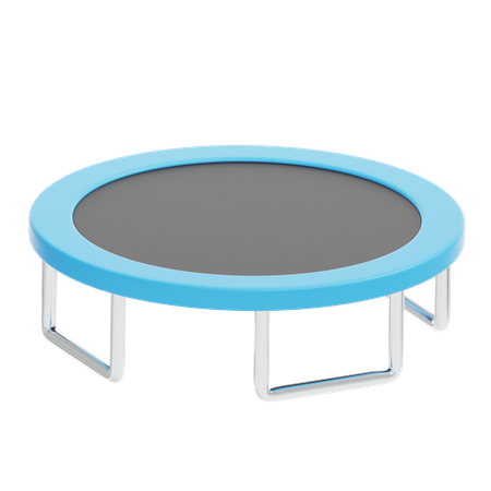 Trampolín  3D Icon