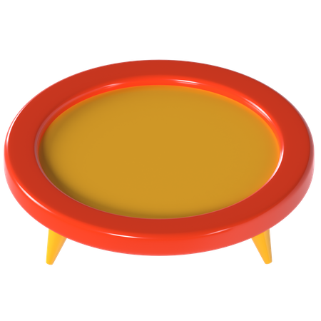 Trampolín  3D Icon