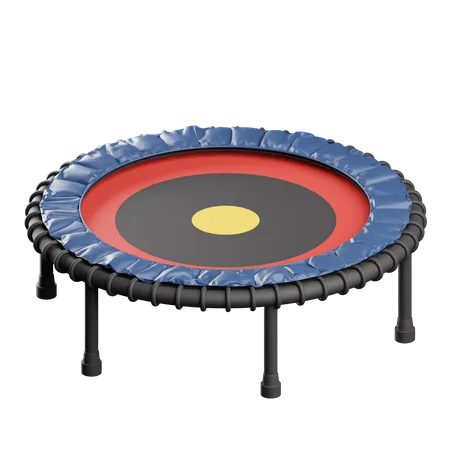 Trampolín  3D Icon