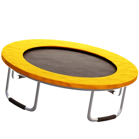 Trampoline For Playground 3D Icon