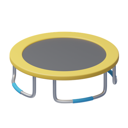 Trampoline  3D Icon