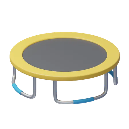 Trampoline  3D Icon