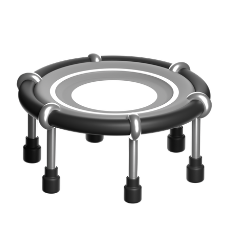 Trampoline  3D Icon
