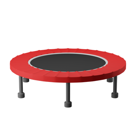 Trampoline  3D Icon