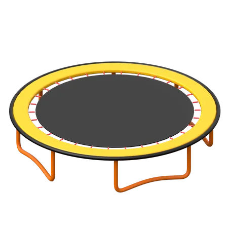 Trampoline  3D Icon