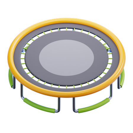 Trampoline  3D Icon