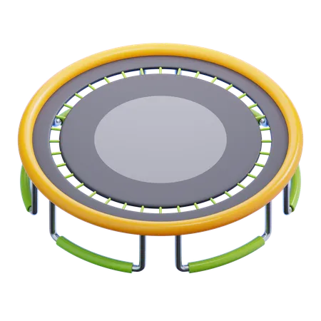 Trampoline  3D Icon