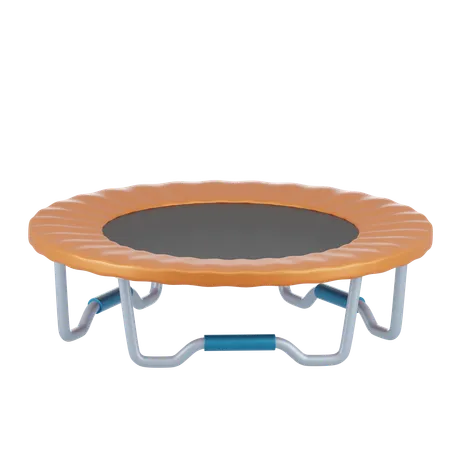 Trampoline  3D Icon