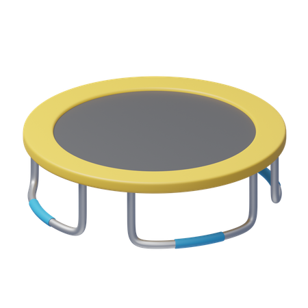 Trampoline  3D Icon