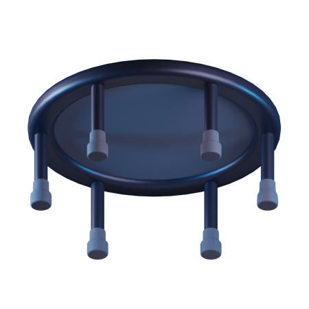 Trampoline  3D Icon