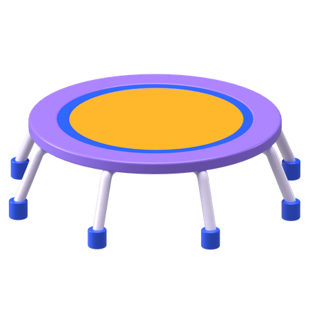 Trampoline  3D Icon
