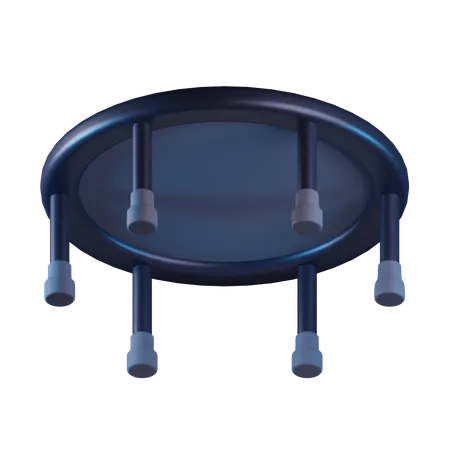 Trampoline  3D Icon