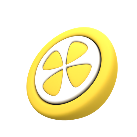 Tranche de citron  3D Icon