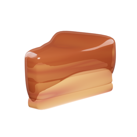 Une part de gâteau  3D Icon