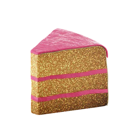 Tranche de gâteau  3D Icon