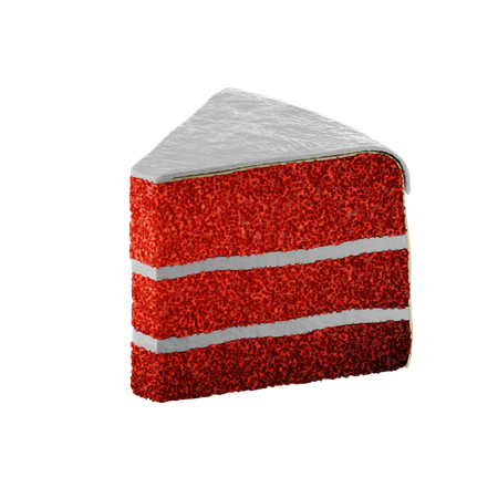 Tranche de gâteau  3D Icon