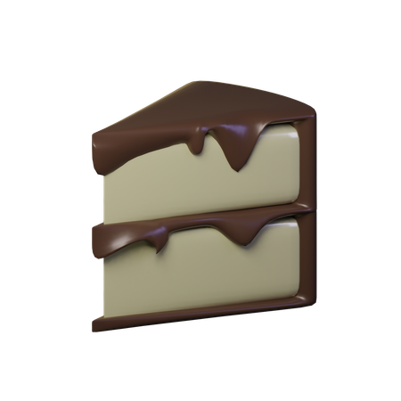 Tranche de gâteau  3D Icon