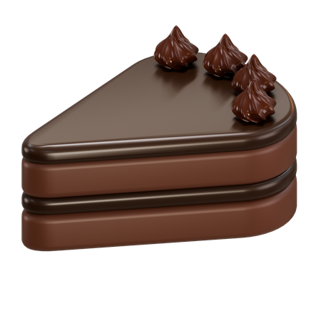 Tranche de gâteau  3D Icon