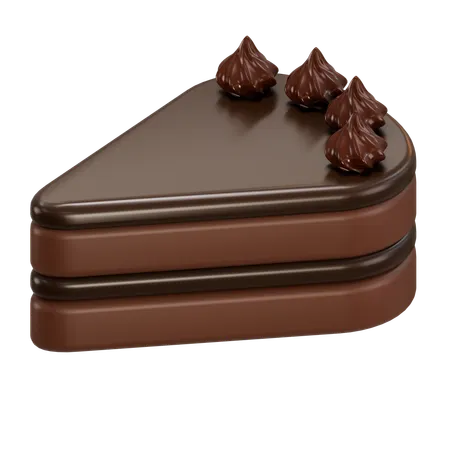 Tranche de gâteau  3D Icon