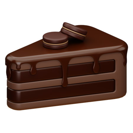 Tranche de gâteau  3D Icon