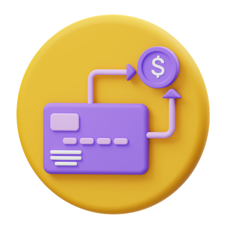 Transação  3D Icon