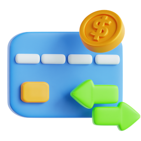 取引  3D Icon