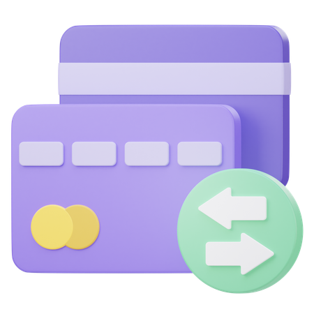 Transaction  3D Icon