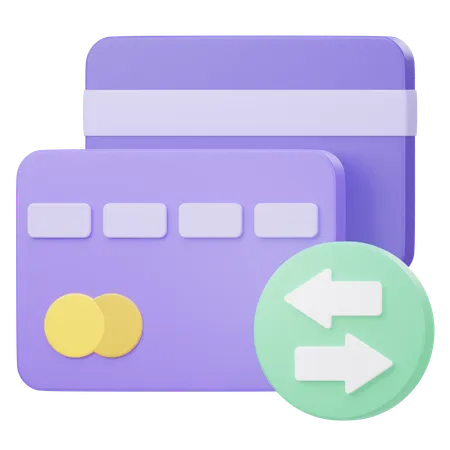 Transaction  3D Icon