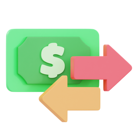 Transaction  3D Icon