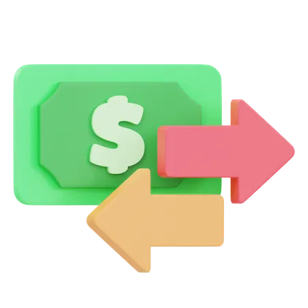Transaction  3D Icon