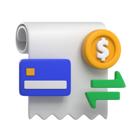 Transaction  3D Icon