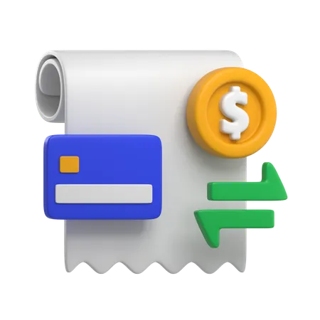 Transaction  3D Icon