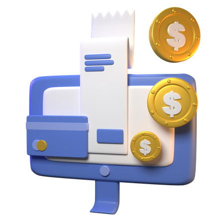 Transaction  3D Icon