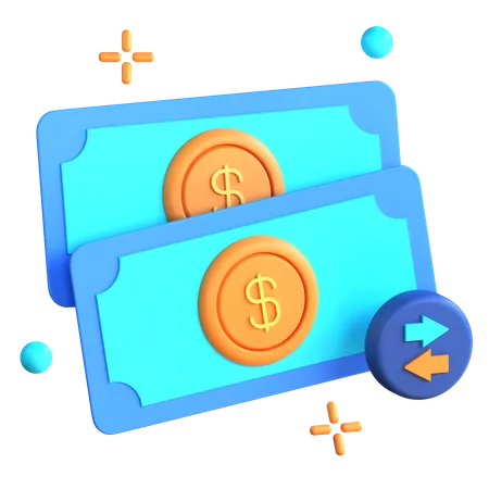 Transaction  3D Icon