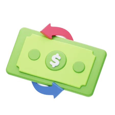 Transaction  3D Icon