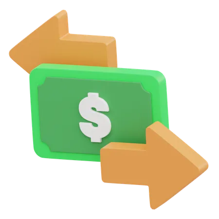 Transaction  3D Icon