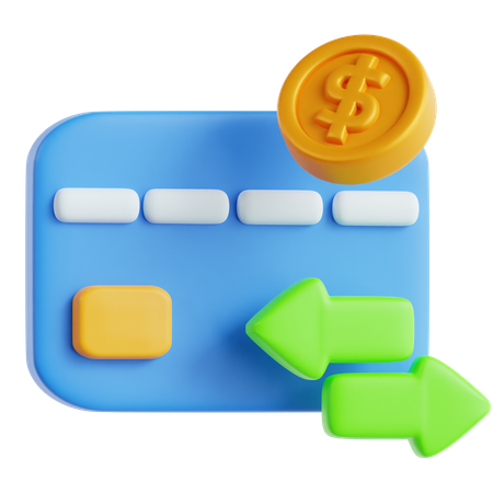 Transaction  3D Icon